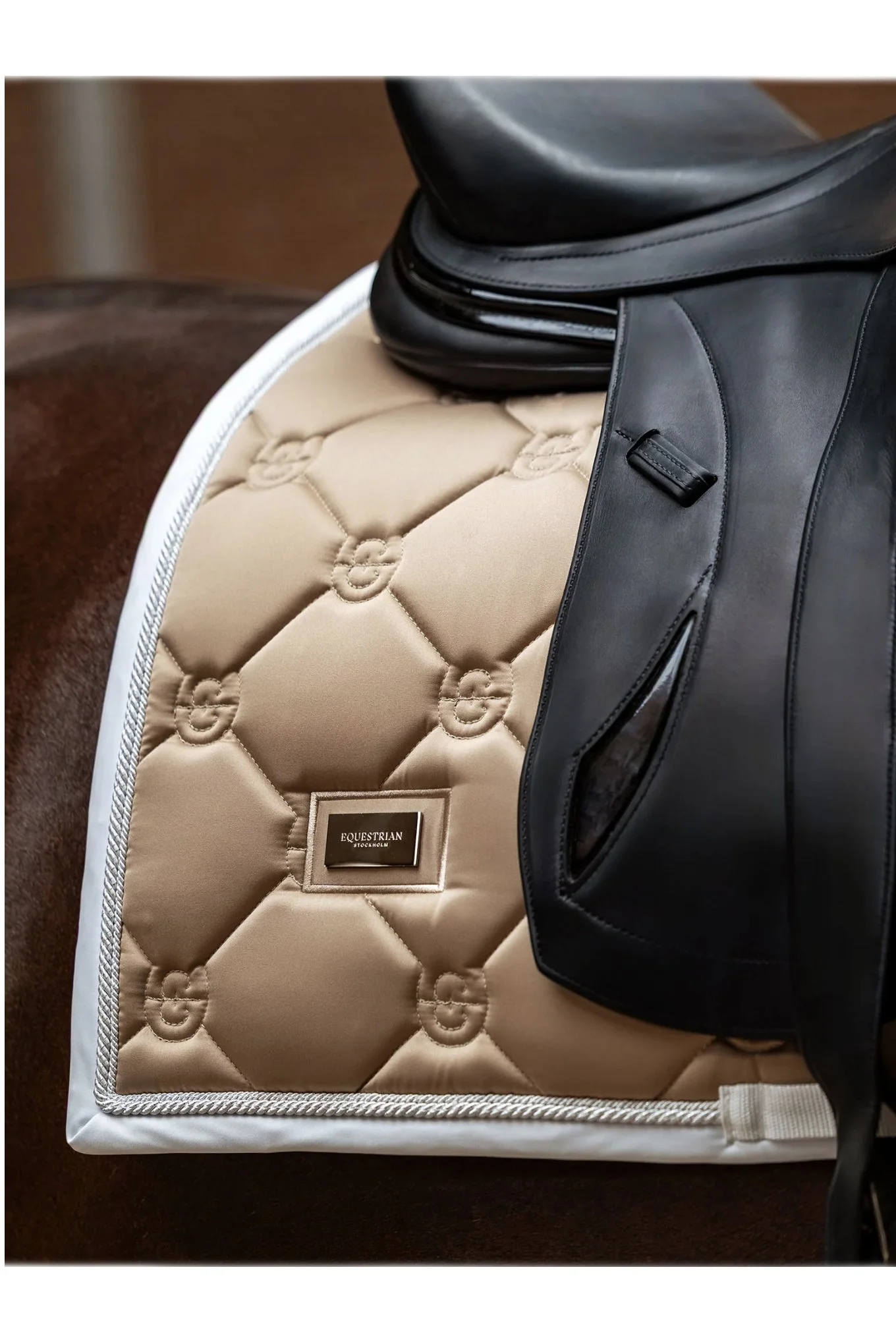 Equestrian Stockholm　ドレッサージュサドルパッド Equestrian Stockholm ドレッサージュサドルパッド 2nd Round Equestrian